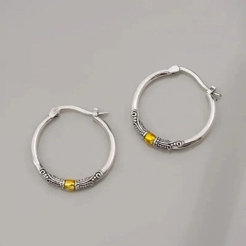Brighton beach hoop - brighton, earrings